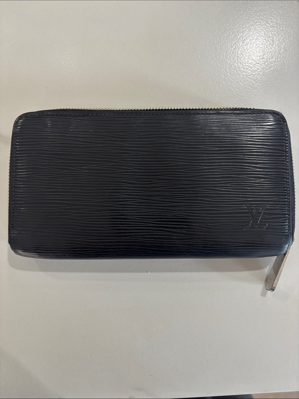 Louis Vuitton Black Epi Leather wallet